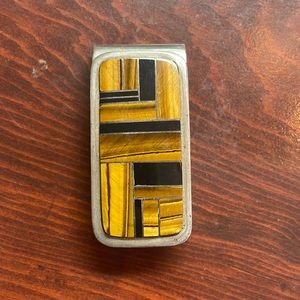 VTG Tiger’s Eye Money Clip